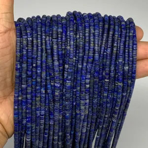 1 strand, 2mm-3mm, Small Size Natural Lapis Lazuli Beads Tube @Afghansitan,B1313