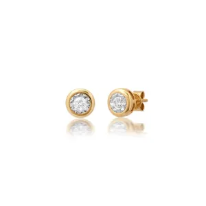 Alluring Diamond Stud Earrings