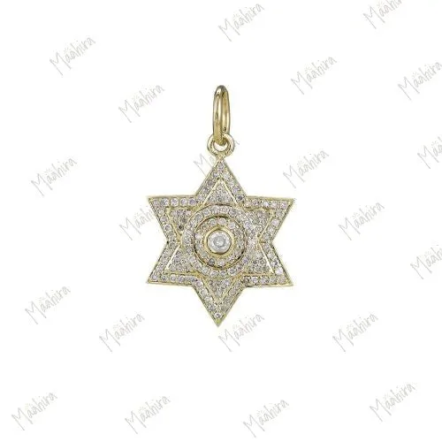 Geometric Star Pendant