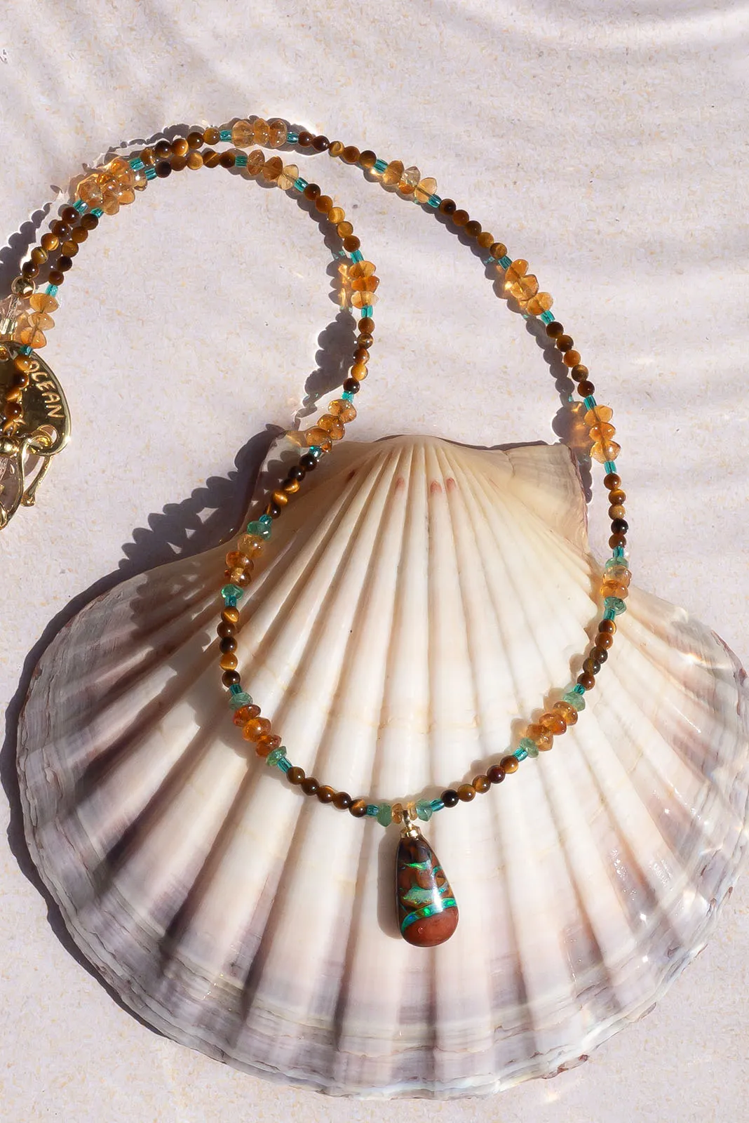 Necklace Gemstone Lagoon Bungalow