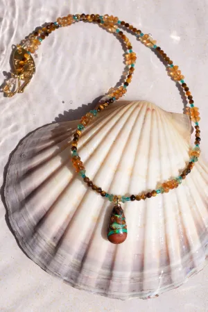 Necklace Gemstone Lagoon Bungalow
