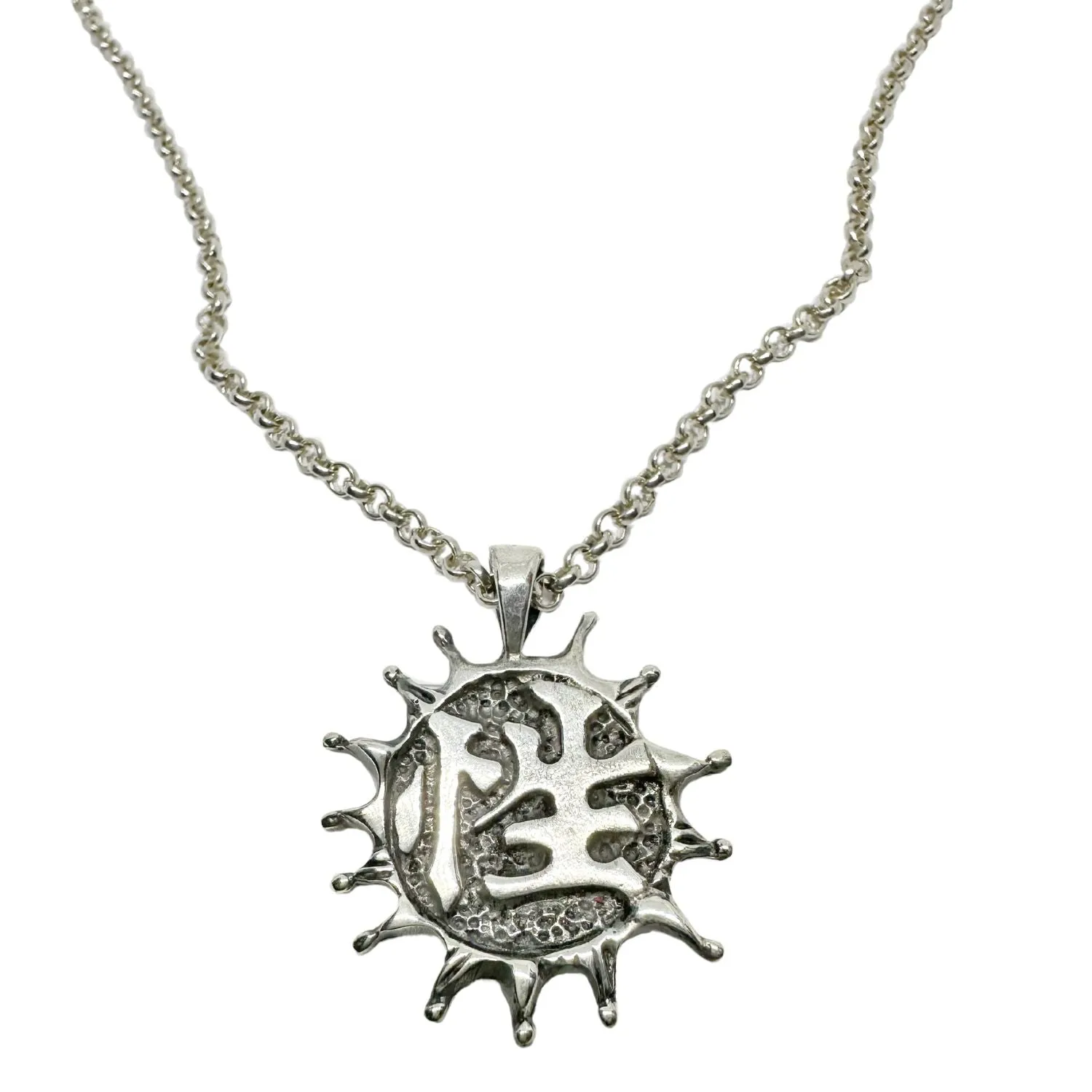 Unisex Japanese Sex & Power Sign Pendant Chain