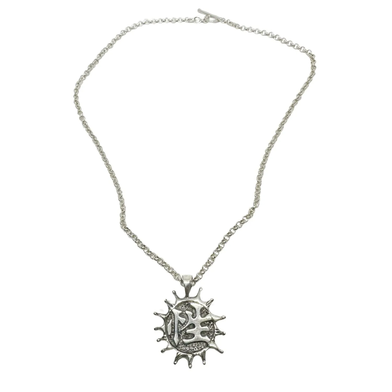 Unisex Japanese Sex & Power Sign Pendant Chain