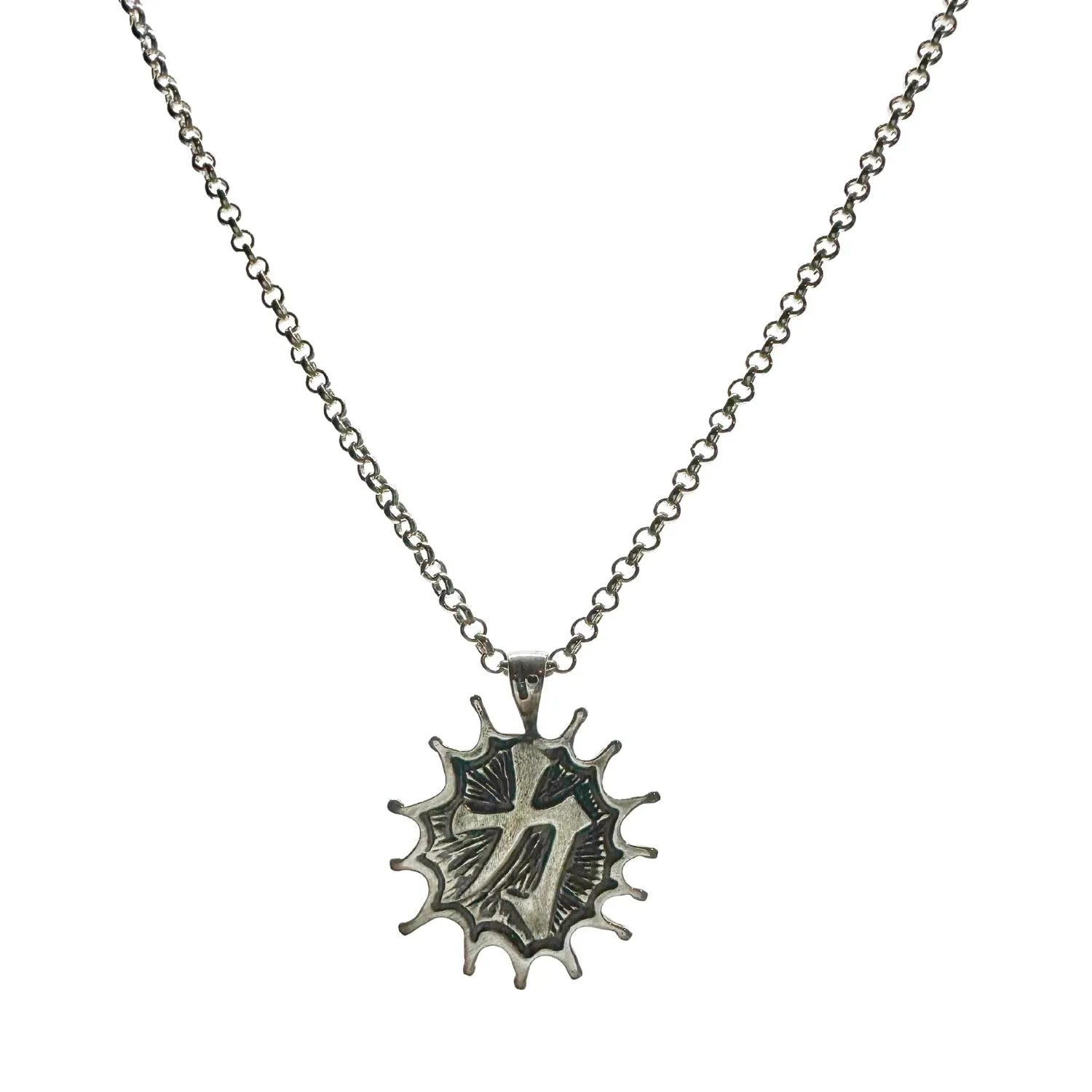 Unisex Japanese Sex & Power Sign Pendant Chain