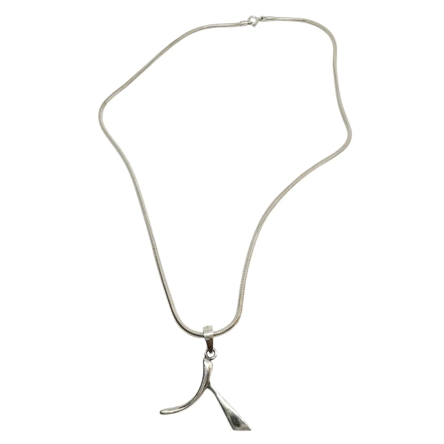 Unisex Kanji "Person" Symbol Pendant